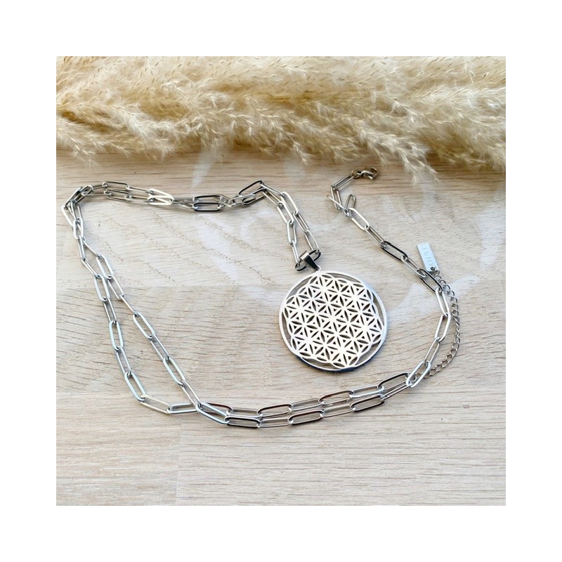 Chaîne Fleur de vie