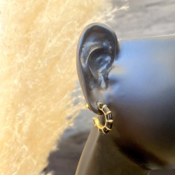 Boucles d'oreilles créoles