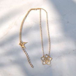 Collier ras de cou Fleur de Vénus