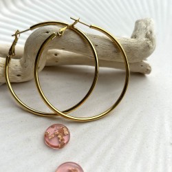 Créoles de 5cm de diamètre