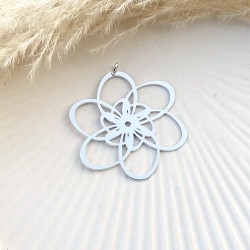 Pendentif Infinity Flower