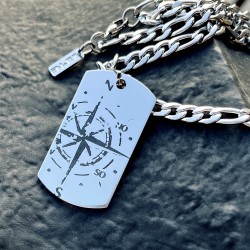 Pendentif boussole - Cap Éternel