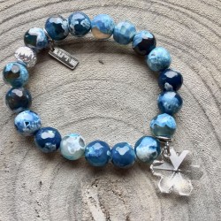 Bracelet Blue Snow