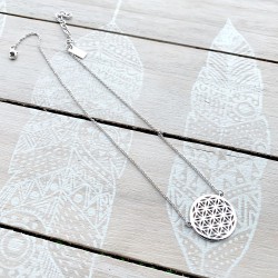 Chaîne Ras de Cou Fleur de Vie | Il-umine