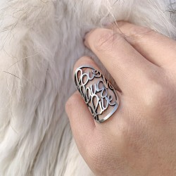 Bague Love Laugh Live