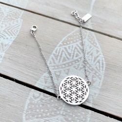 Bracelet Fleur de vie Argenté