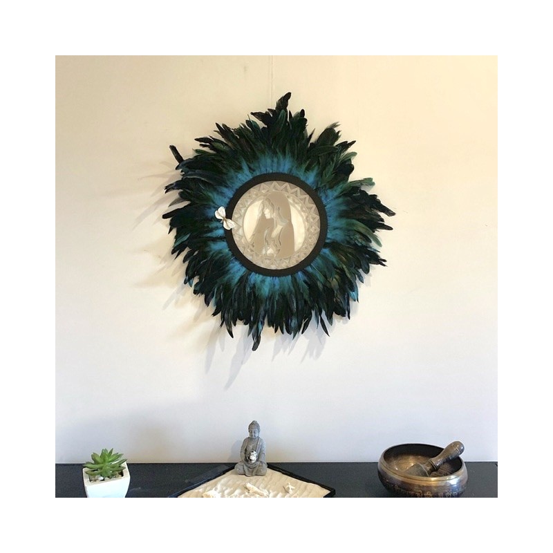 Juju Hat Noir et bleu Indienne