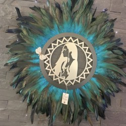 Juju Hat Noir et bleu Indienne